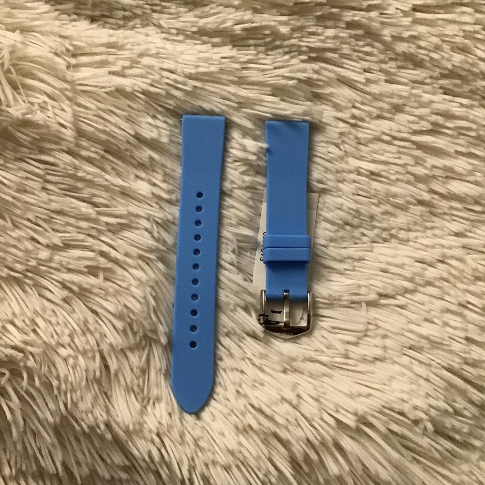 18mm silicone fossil watch strap